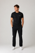 Phantom Fitted Tee — Ivory White, Nawab & Co.